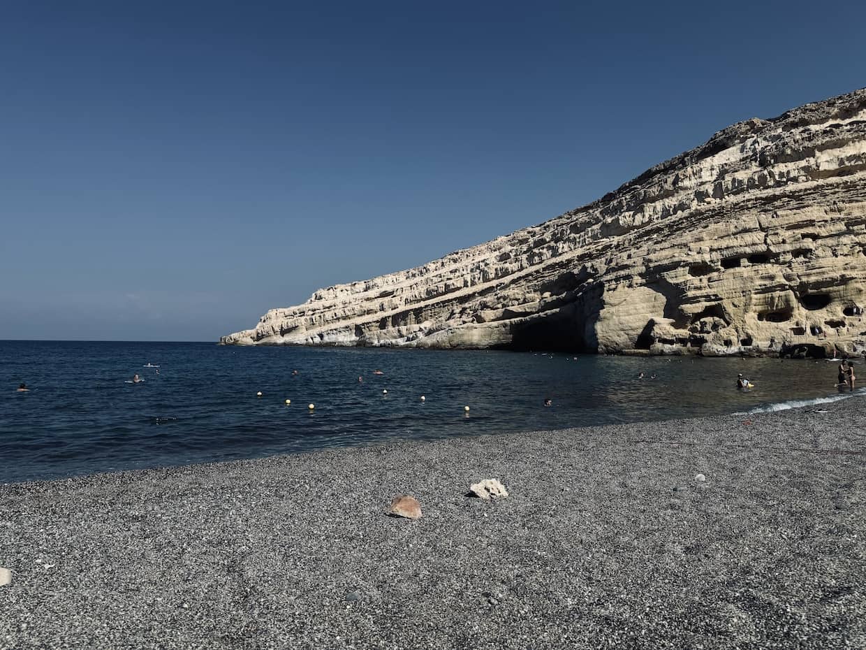 Photographie du lieu : Matala Beach