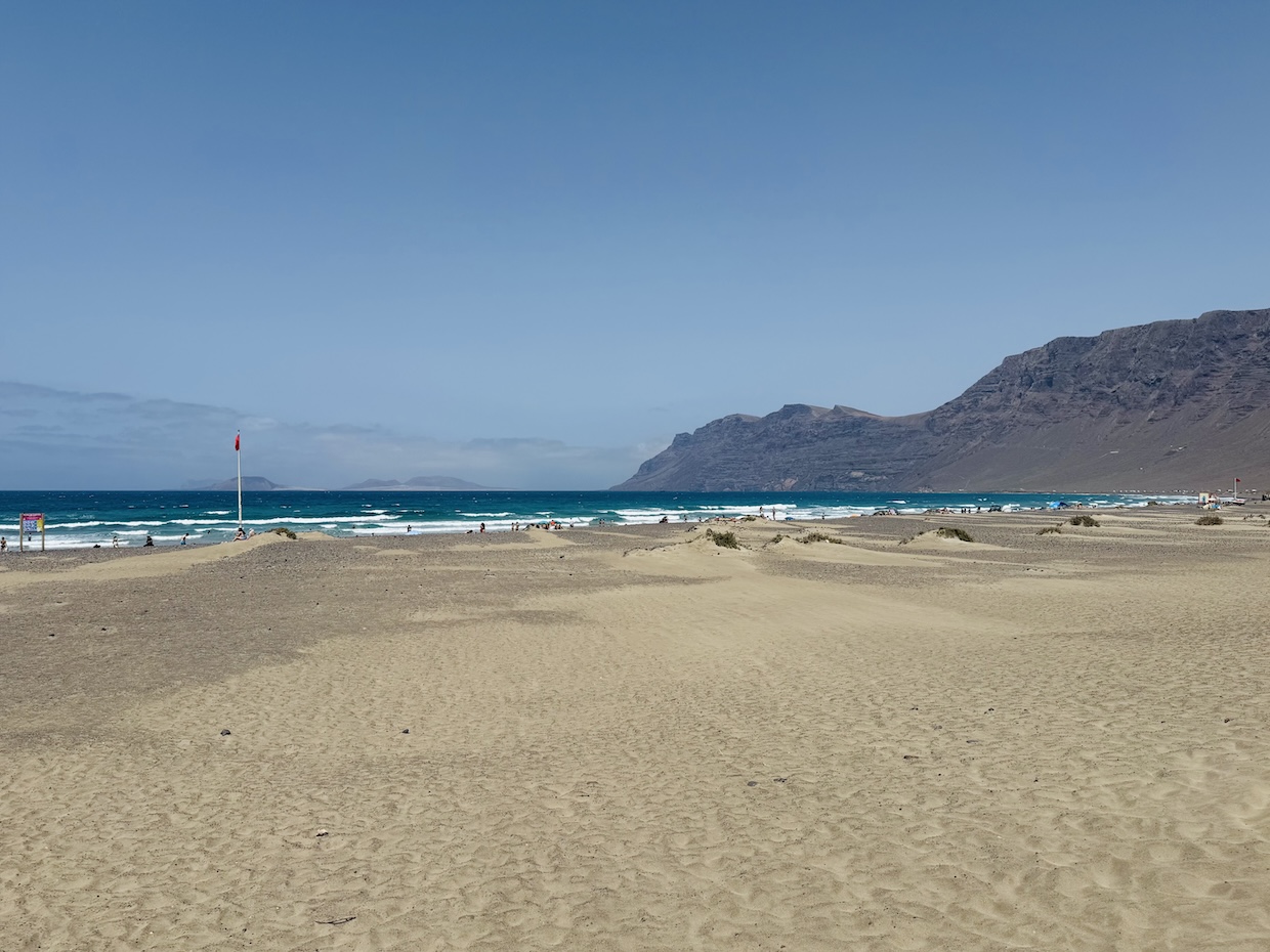 Photographie du lieu : Playa de Famara